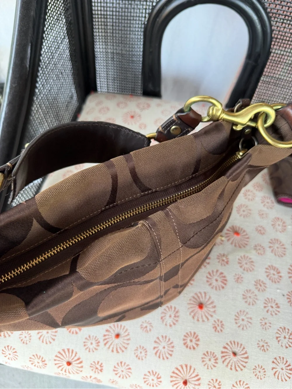 Coach stylish brown